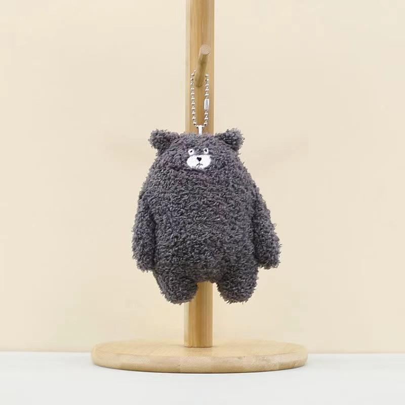 Cute Plush Bear Toy With Pp Cotton Filling Ideal For Gift And Keychain Hangings
