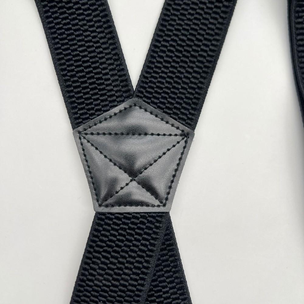 Heavy Duty Work Suspenders 3.8cm Wide Anti-slip Suspenders Simple Adjustable Suspenders Work Use