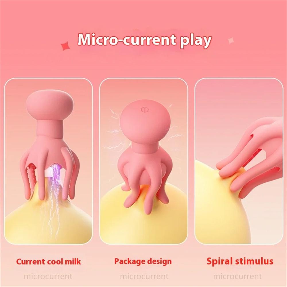 Elektrický šok Prsní masážní vibrátor Stimulace bradavek Klitoris Sucker Ženský masturbátor Dospělé sexuální hračky pro ženy Páry