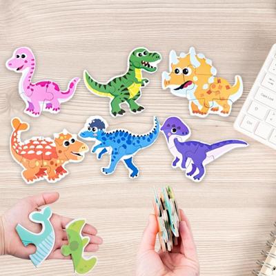 Cartoon Puzzle Early Educational Recognition Toy Stem Toys Shape Matching Montessori for