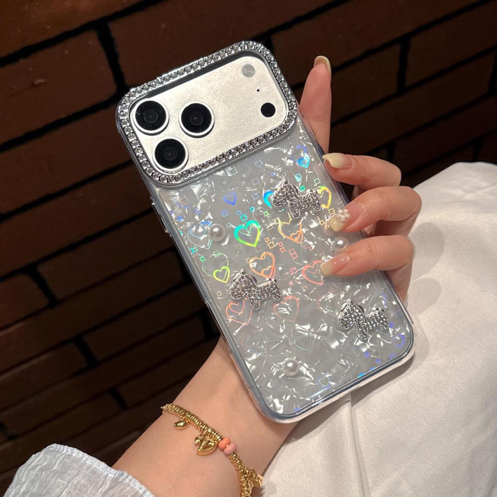 Bright Diamond Pearl Horse Phone Case for Vivo Y500 Pro/X300S, S30/S50