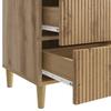Nightstand Artisan Oak 43 x 41 x 66.5 cm Engineered Wood