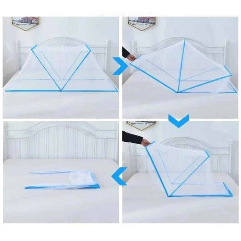 Foldable Mosquito Net High Quality Bottomless Window Portable Anti-mosquito Net Mounts Holderson Bed Travel Tent Mosquito Net
