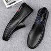 Fashion New Trend Men's Slip On Casual Flats Versatile Male Loafers Breathable Travel Driving Shoes Hollow Out Business Shoes Moccasins