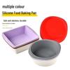 Non-Stick Silicone Bread & Cake Mold Set: Square & Round Pans for DIY Baking