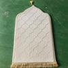 Premium Frilled Prayer Rug - Thick Flannel Cushion with Irregular Pattern