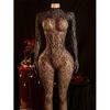 Leotard Cosplay Jump Suit Fishnet Jumpsuit Hot Backless Sexy For Women Ultra-Thin Summer Body Stocking Long Sleeve Mesh Lingerie