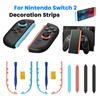 Dust Protector Decoration Strips Silicone Dust Plug for Switch 2 & Decorative Strips Handles Trim For Switch 2 Game Accessories