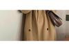 Oatmeal Woolen Coat - Women's Loose Mid-Length Korean Style Outerwear for Fall/Winter 2025
