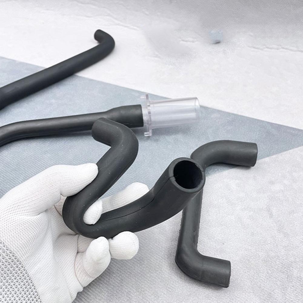 Black Tube Rooftop Air Conditioner Pump Rubber Hose Drainage Pipe Adapter Joint for Midea Ceiling Air Conditioning Parts