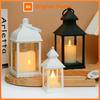 Portable LED Candle Lamps Night Camping Tent Lanterns Outdoor Garden Desk Holiday Atmosphere Retro Night Light Decorative Lamps