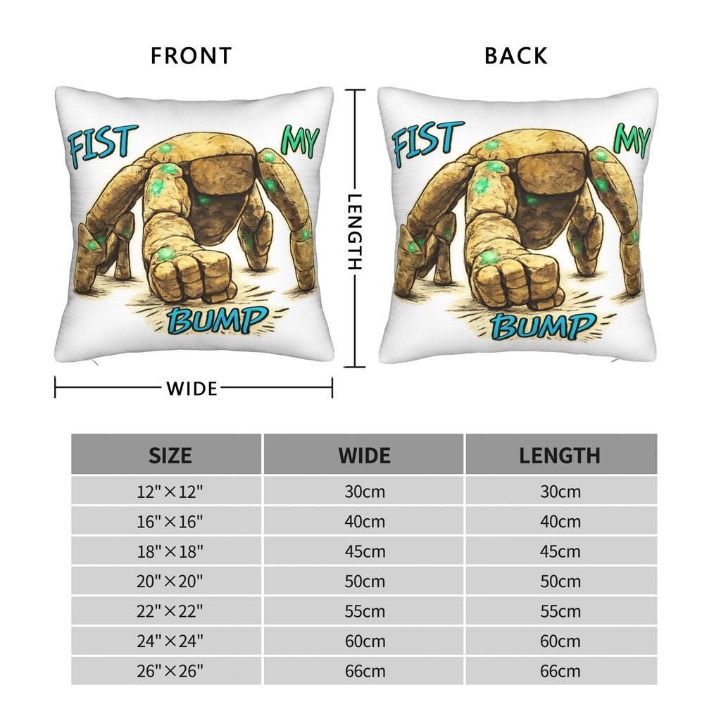 Fist My Bump Amaze Rocky From Project Hail Mary Pillow Case Soft Pillow Cover For Office Car Home Decor Morden Pillowcases