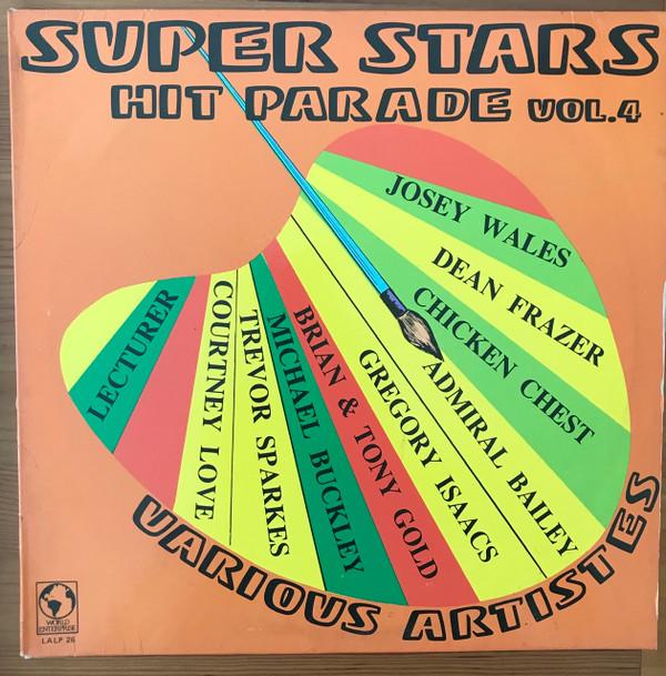 LP Record VARIOUS Super Stars Hit Parade Vol. 4 LALP26 Live And Love US Reggae Ska Dub Used
