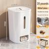 Rotatable Household Rice and Grain Storage Box: Insect & Moisture-Proof, Sealed, Compartmented Bucket