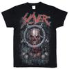Men's Slayer Dripping Skull T-shirt Small Black
