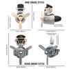 Rotating Plane Pilot Dog Car Air Fresheners Vent Clip Decorations Accessories Interior Funny Cartoon Fan Ornaments Dashboard Men