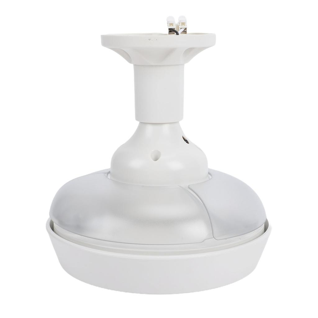 Ventilatore da soffitto con luce 33W Dimmerabile 3 Velocità 3 Colori Presa LED Ventilatore da soffitto con 3 temperature di colore Attacco a vite