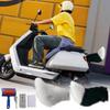 Moto Coda di Animale Telecomando Peluche Ornamento Scherzo Coda di Animale Regolabile per Scooter Per Donne Pilota Femminile Anime