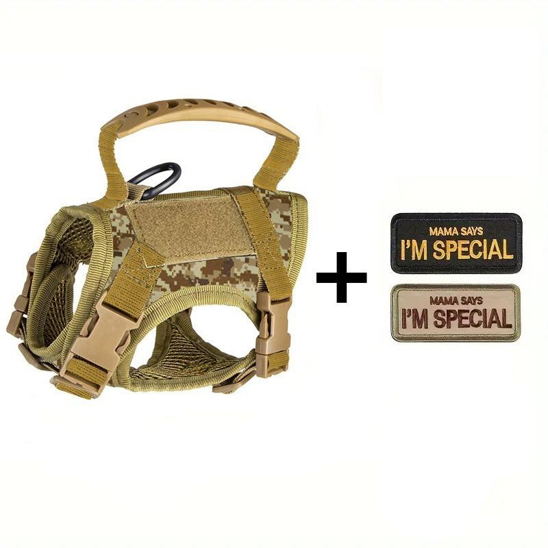 Abbigliamento per Gatti Accessori per Gatti Sicuro Pettorina Tattica Leash di Trazione Con Due Adesivi Per Gatti Cuccioli e Cani Piccoli