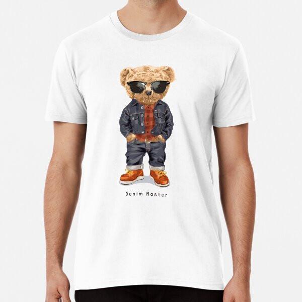 

Denim Master: Casual and modern teddy bear d S to 5XL Made in the AU/USA T-Shirt 3XL