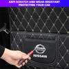 PU-Leder Abdeckung Autositzbezug Anti-Trittmatte Polster Sitzbezug für Nissan X-trail Qashqai Note Juke Sentra Patrol Leaf Zubehör