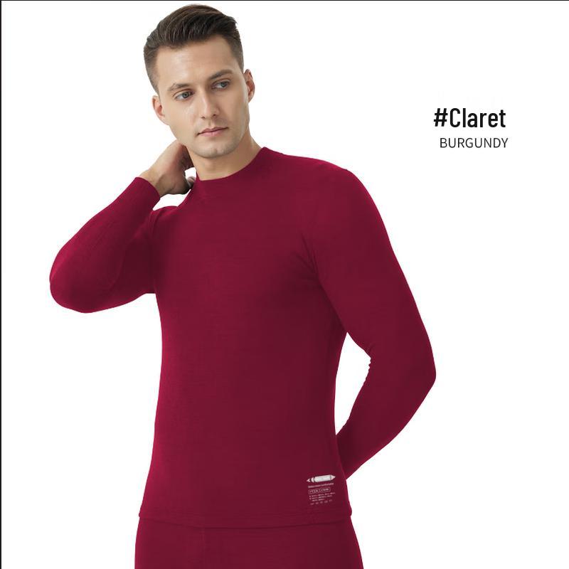 

Мужской термокомплект из верблюжьей шерсти с полувысоким воротом