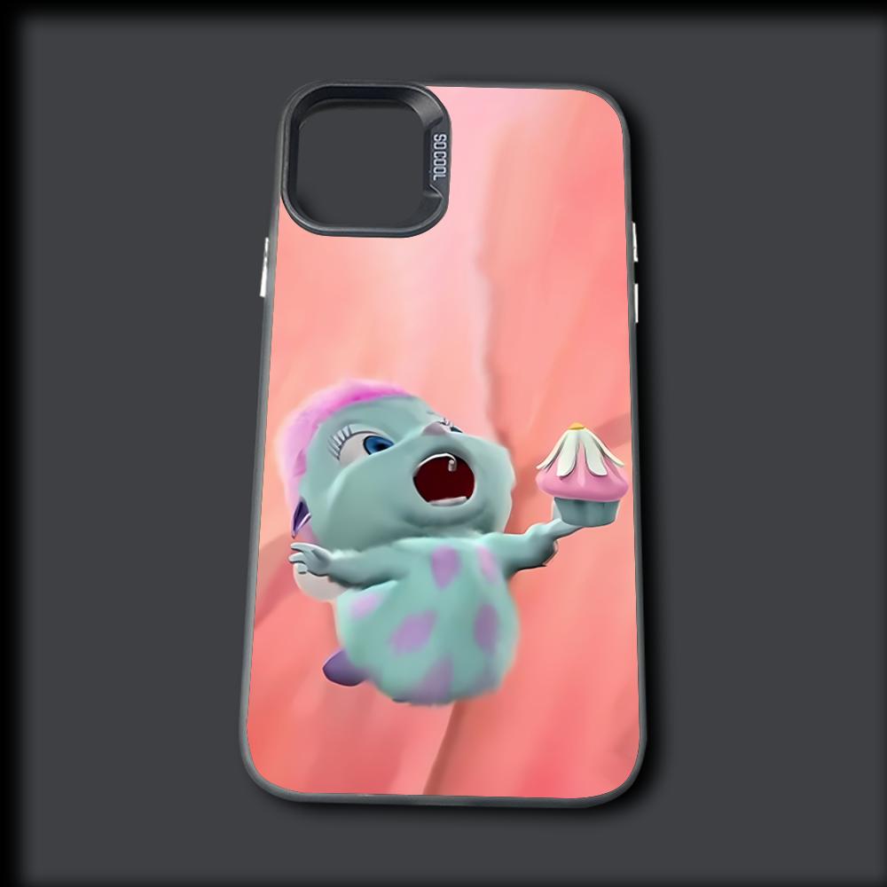 Funny B-Bibble Meme Phone Case For iPhone 16,15,14,13,12,11,Mini,Pro,MAX Gray Drop Matte Shockproof Soft Cover