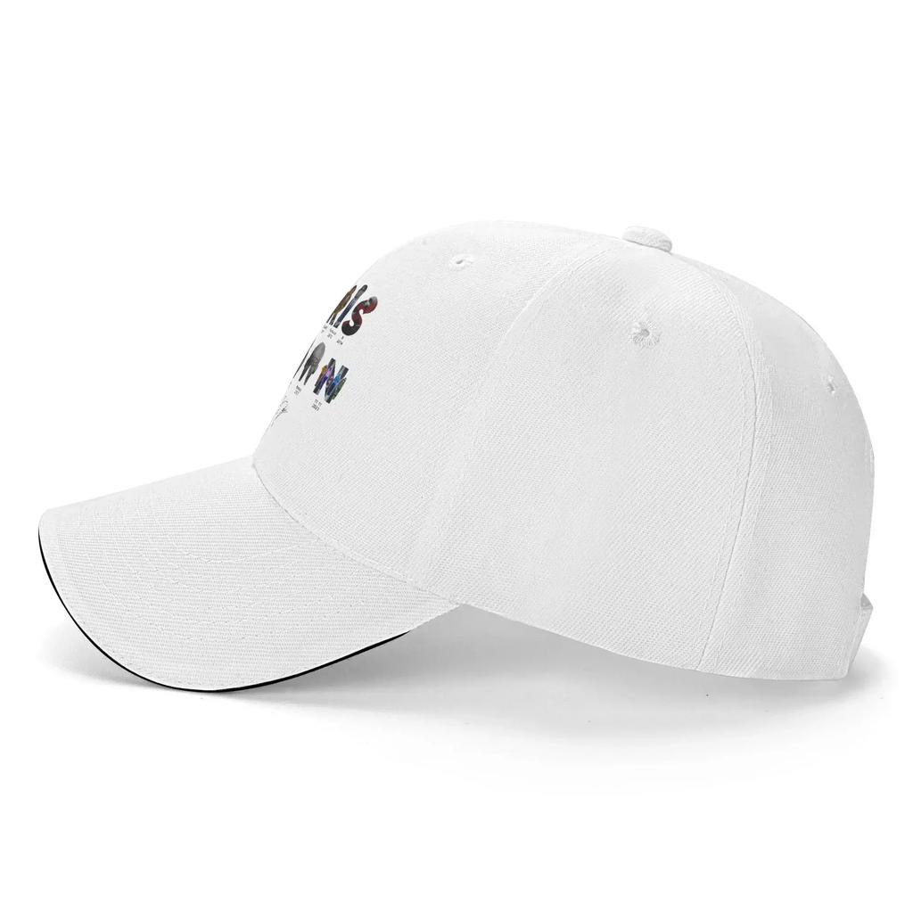 Chris Baseball Cap Browns Breezy Bowl XX Tour UnisexTeens Print Hip Hop Hats Spring Trendy Kpop Rock Sunscreen Baseball Caps