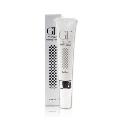 Celcare GF Premium Wrinkle Serum 15g Serum for Eyes and Neck Fine Lines and Sagging Eye and Neck Cream Made In Japan Salon Product
