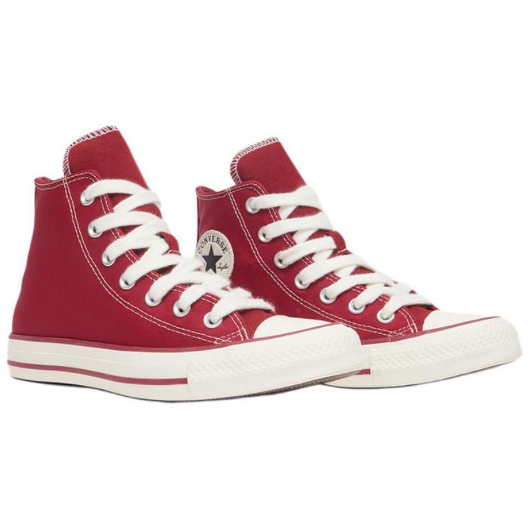 Converse All Star Comfortable Versatile Low-Top Slip-Resistant Durable High-Top Skate Shoes Unisex Sneakers Red A12580C