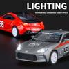 JDM 1:32 GR86 Rally Car Alloy Metal Diecast Model Car Sound & Light Classic Sentimental Collection Gift For Boyfriend Boy
