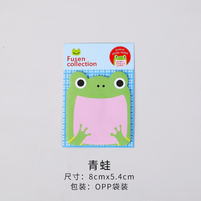 Cute Animal Series Memo Pad Sticky Notes Bookmark Point It Sticker Paper office School Supplies Writing Pads Notebooks