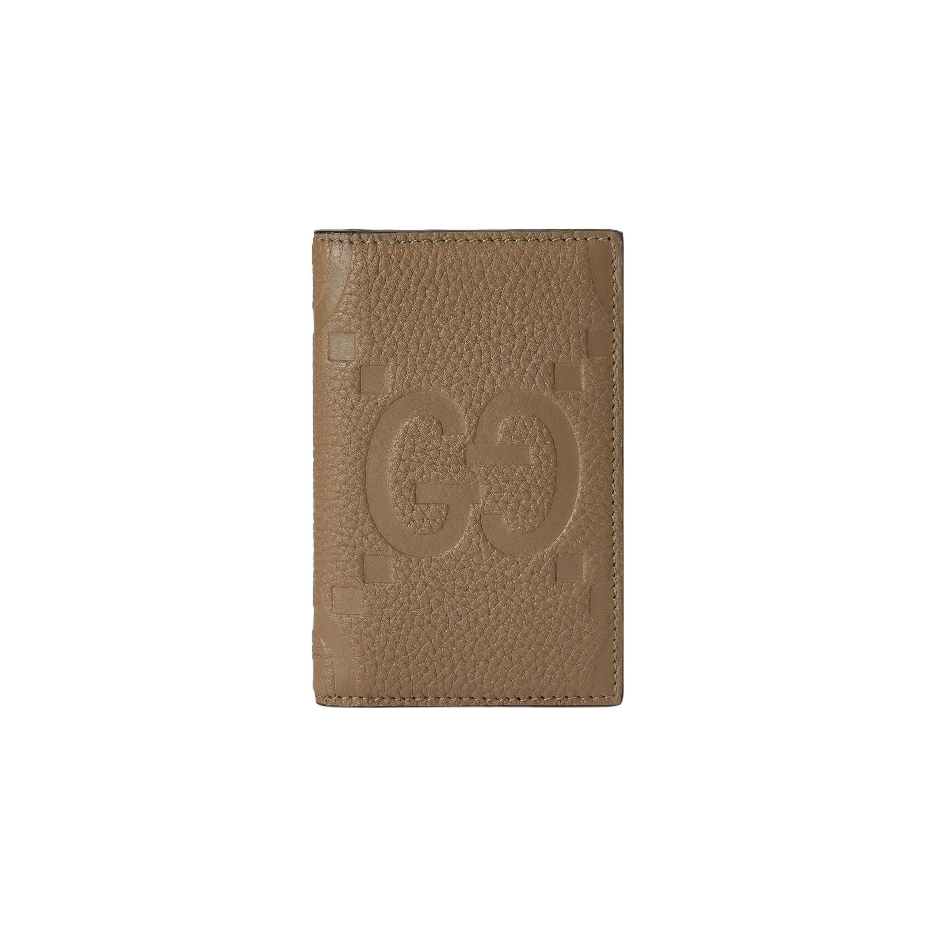 Gucci Double G Logo Embossed Flap