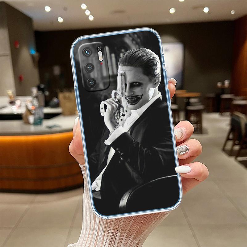 Joker Transparent Phone Case for Samsung Galaxy A04 A04S A14 A23 A34 A54 M23 M33 M52 M53