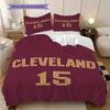 Cleveland Spirit Bedding(1 * duvet cover + 2 * pillowcase, without core) Bedding set Christmas birthday gift Duvet cover and pillowcase