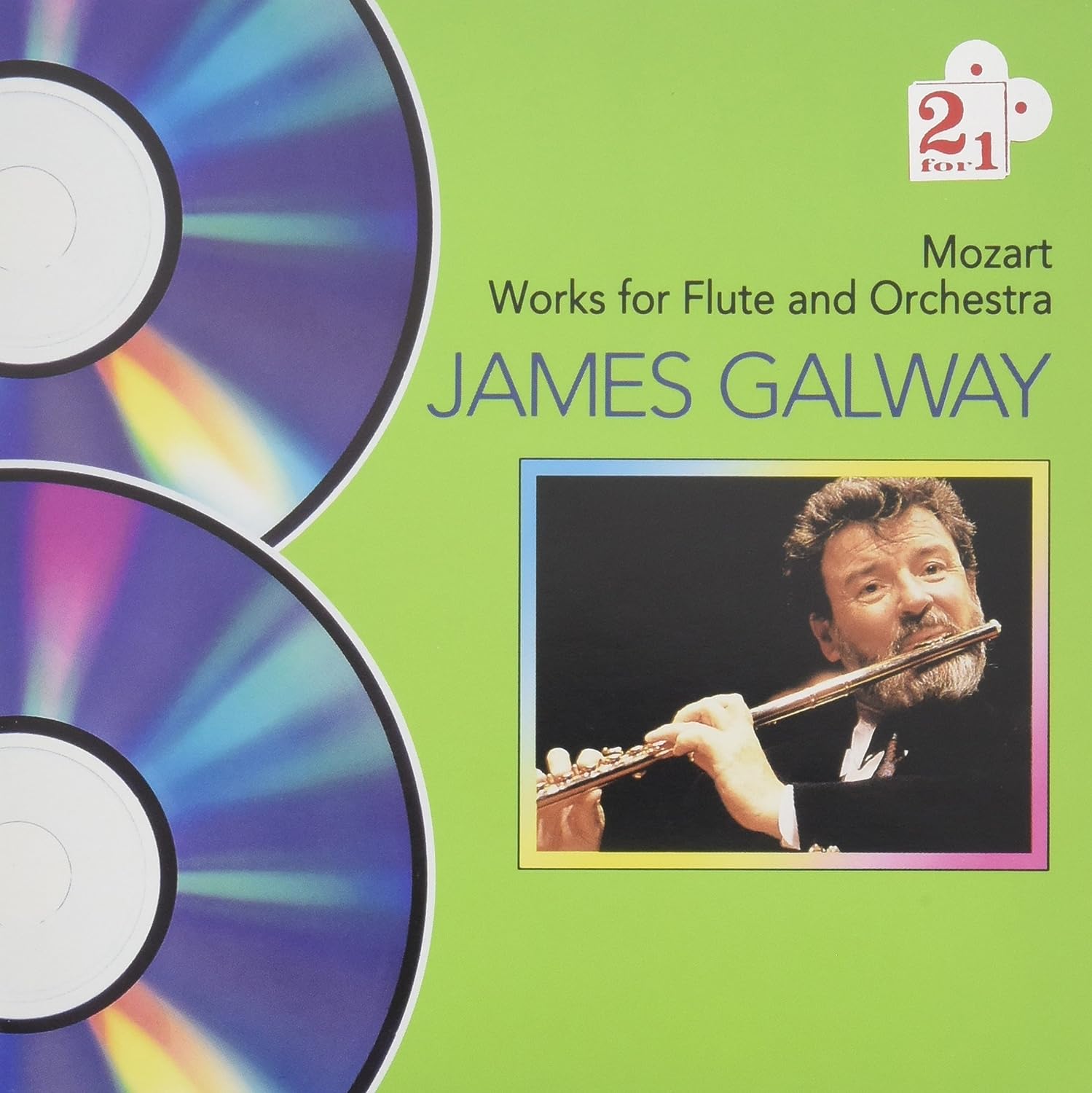 

CD JAMES GALWAY - MOZART:WORKS FOR FLUTE & ORCHESTRA( BVCC882526 Japan Classical Used