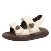 Girls Summer Open Toe Sandals Thick Soft Sole Non-slip Beach Princess Shoes for Kids