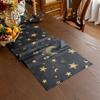 Ramadan Table Cloth Muslim Eid Al Fitr Party Table Runner Mubarak Party Decoration Eid Dinnerware Crescent Moon And Star Decor