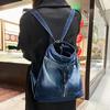Zaino in Denim da Donna Convertibile in Borsa a Tracolla – Borsa a Spalla in Jeans Lavato Vintage per Viaggi e Uso Quotidiano, Zaino Casual alla Moda con Cerniera