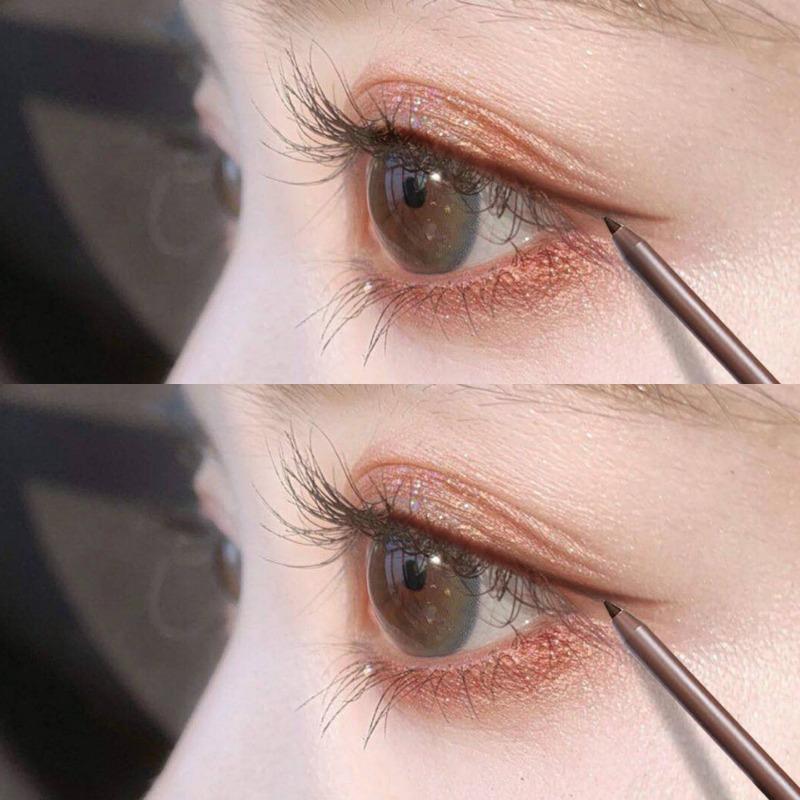 Eyeliner Waterproof Not Smudge Long-Lasting Newbie Beginner Flagship Store Official Authentic Products Pencil Eyeliner Female