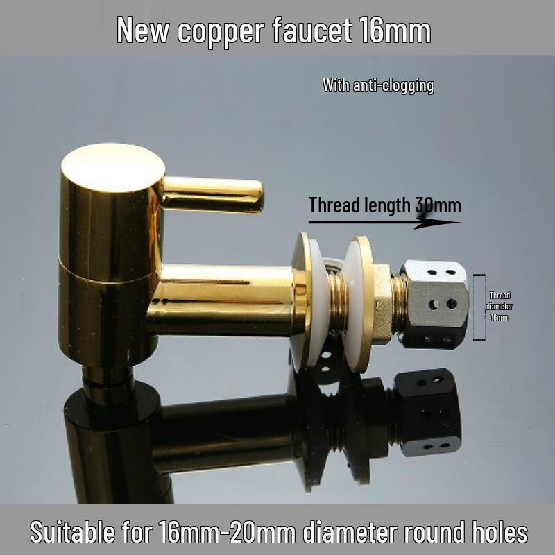 304 Edelstahl Infusionsbehälter Wasserhahn mit Keramikauslauf und Kupferventilschalter