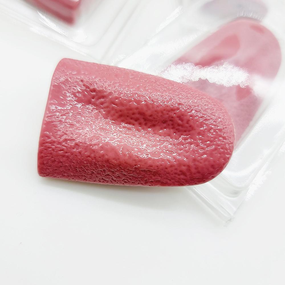 2 pcs Realistic Fake Tongue For Halloween and Magician's Props Tricks