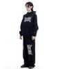 CREAM SODA LAB Crsdel Lettering Wide Elastic Pants