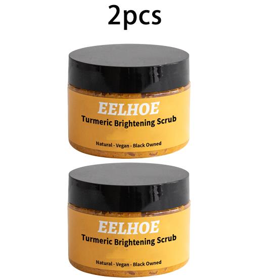 EELHOE Kurkuma Natuurlijke Lichaamsscrub Zacht en Verfrissend Gehele Lichaam Thuis Huid Dagelijkse Reiniging Verzorging Scrub 100g