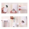 Automatic Toothpaste Dispenser Toothbrush Holder Wall Mount Tooth Brush Storage Rack Bathroom Accessories