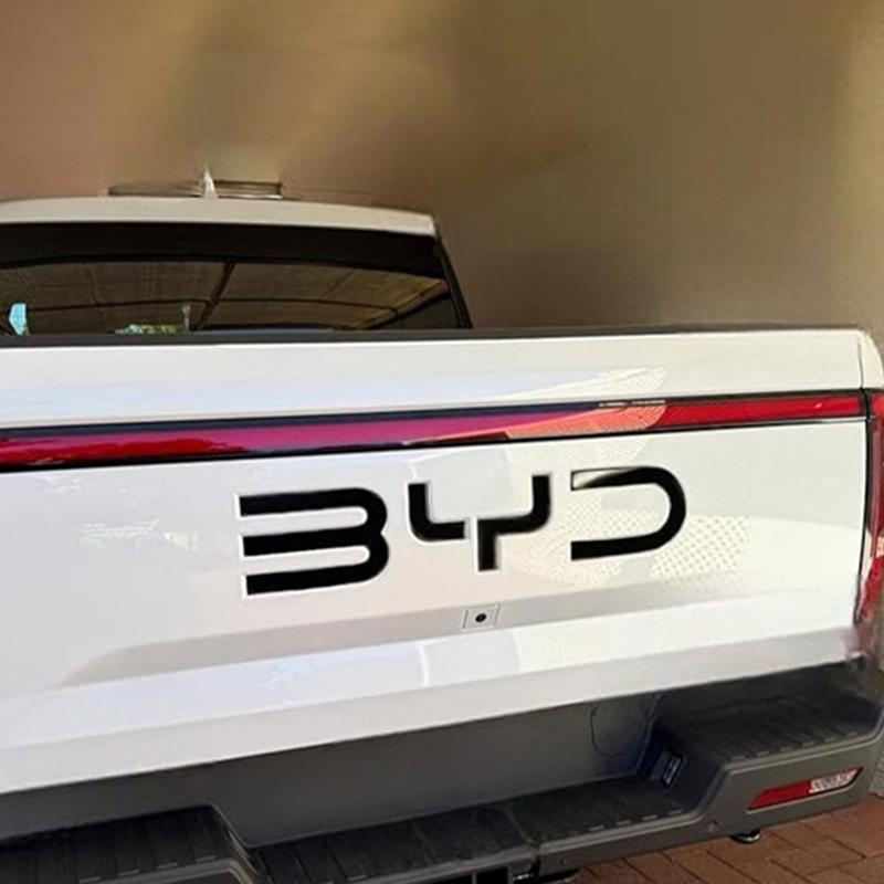 Autocolant Litere Emblema Față Logo Negru Pentru BYD Shark 6 Autocolant Decorativ Autocolant 3D Acoperire Accesorii Unelte