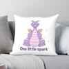 Figment Sitting One Little Spark Square Pillowcase Polyester Linen Velvet Creative Zip Decor Pillow Case Bed Cushion Cover X