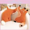 Adorable Plush Fox Doll Soft Stuffed Animal Cushion For Kids Sleep Comfort Gift