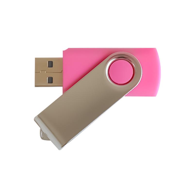 Custom Logo Swivel USB Flash Drive: 4GB, 16GB, 32GB - Ideal for Exhibitions and Creative Promotions.
