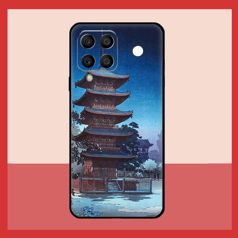 Ukiyo-e Japanese Art Case For Samsung Galaxy M31 M21 M13 M33 M53 M15 M35 M55 M16 M36 M56 M12 M32 M52 M14 M34 M54